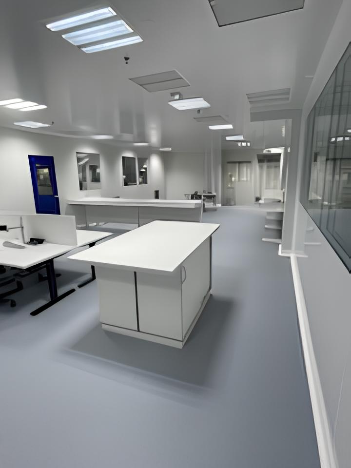 Salle blanche pharmaceutique